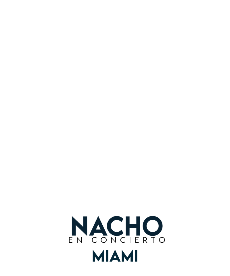 Nacho en Miami Ticketplate