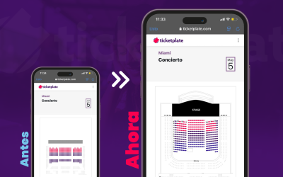Eventos más reales con el nuevo sistema de mapas que incluye detalles del venue